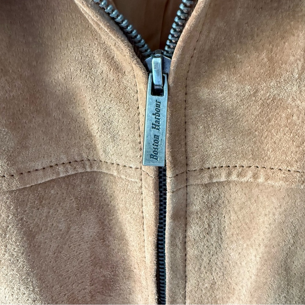 Boston Harbour Men’s Brown Suede Jacket - Picture 4 of 9